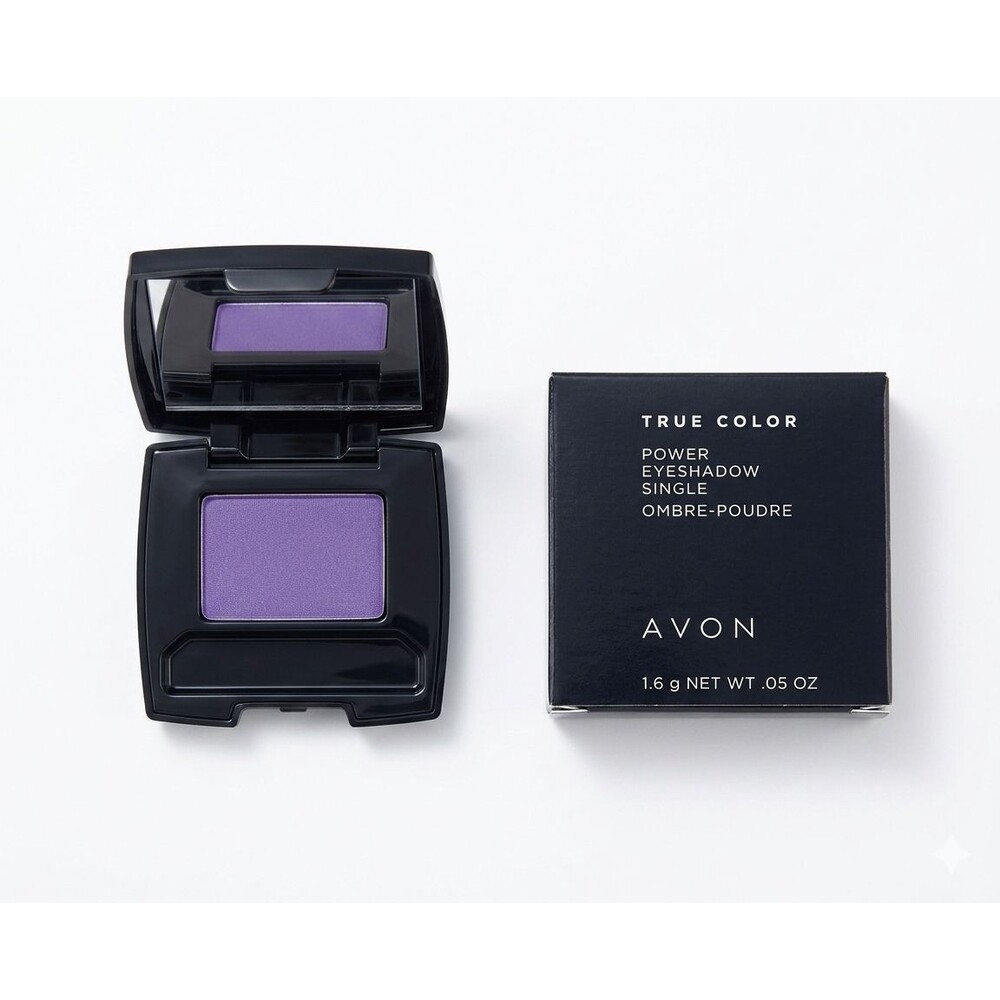Avon True Color Powder Eyeshadow Single Grape / Raisin Discontinued NOS RARE!